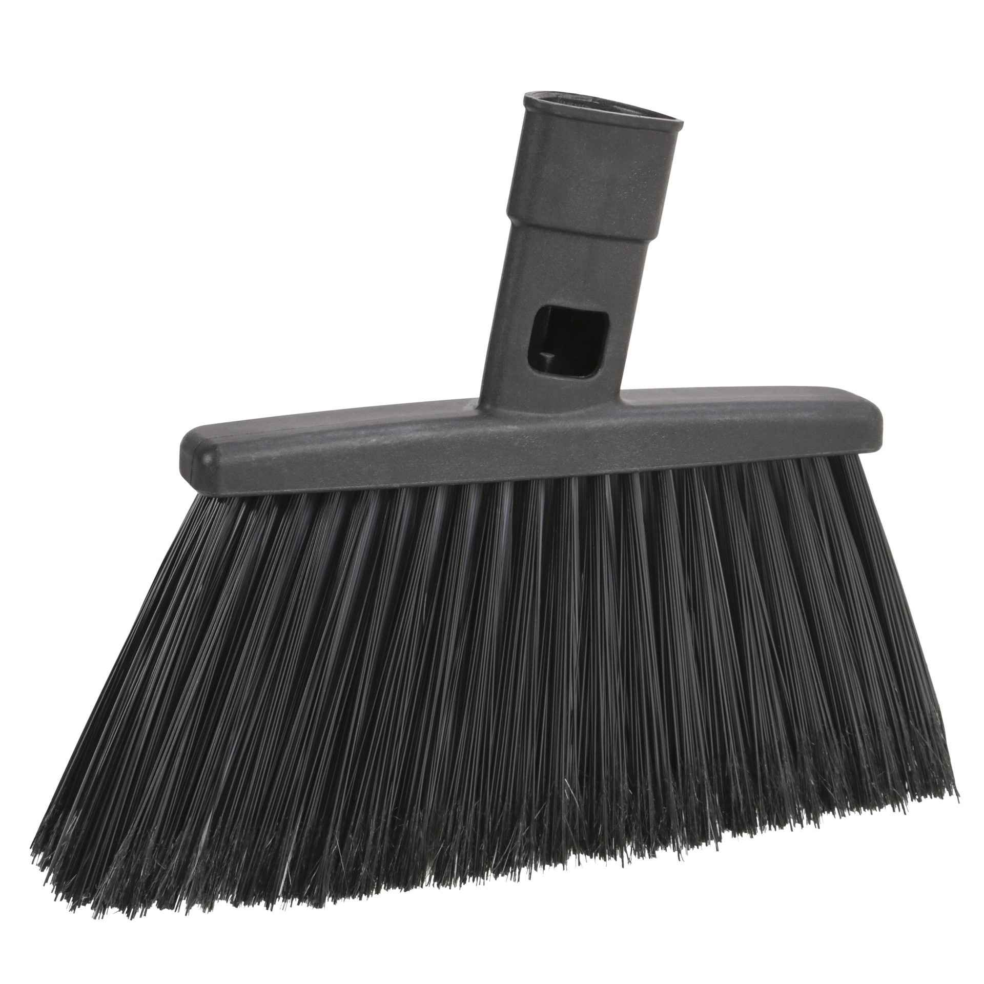 slide 2 of 6, SWOPT Metal Outdoor Cleaning Kit includes 18 in. Multi Surface Push Broom Head, Multi Surface Angle Broom Head and Handheld dustpan, 1 ct