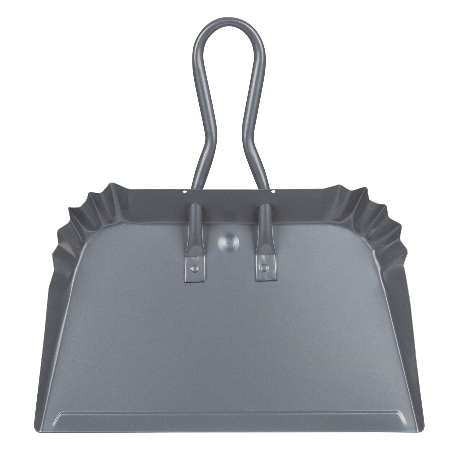 slide 4 of 6, SWOPT Metal Outdoor Cleaning Kit includes 18 in. Multi Surface Push Broom Head, Multi Surface Angle Broom Head and Handheld dustpan, 1 ct