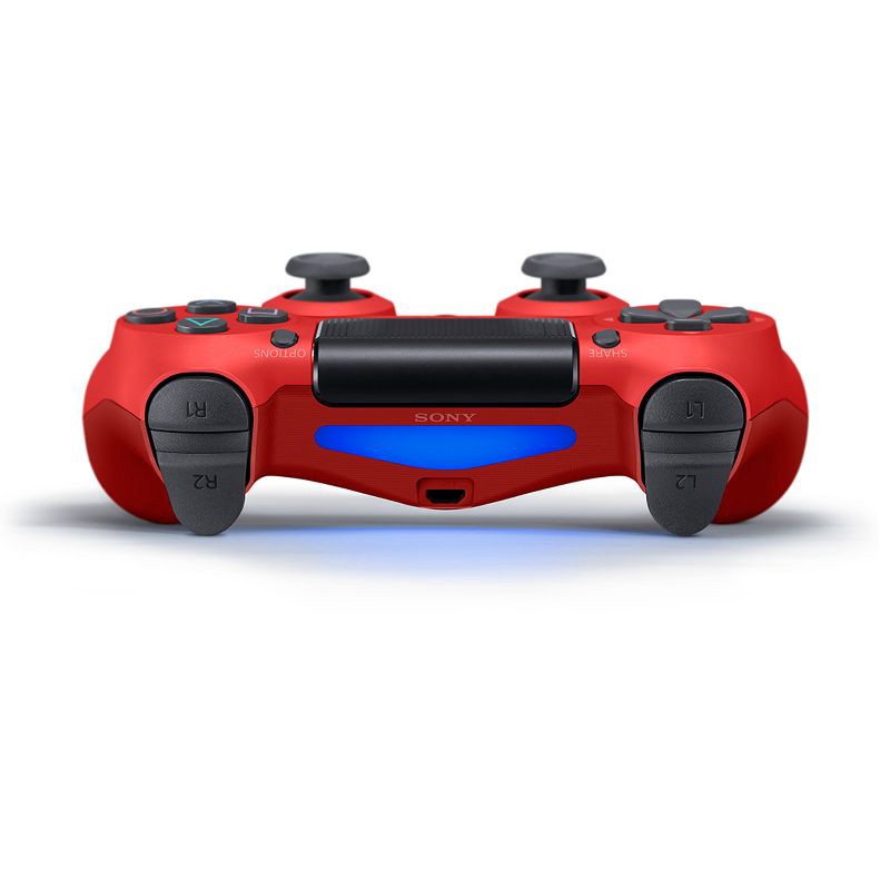 slide 3 of 4, DualShock 4 Wireless Controller for PlayStation 4 - Magma Red, 1 ct