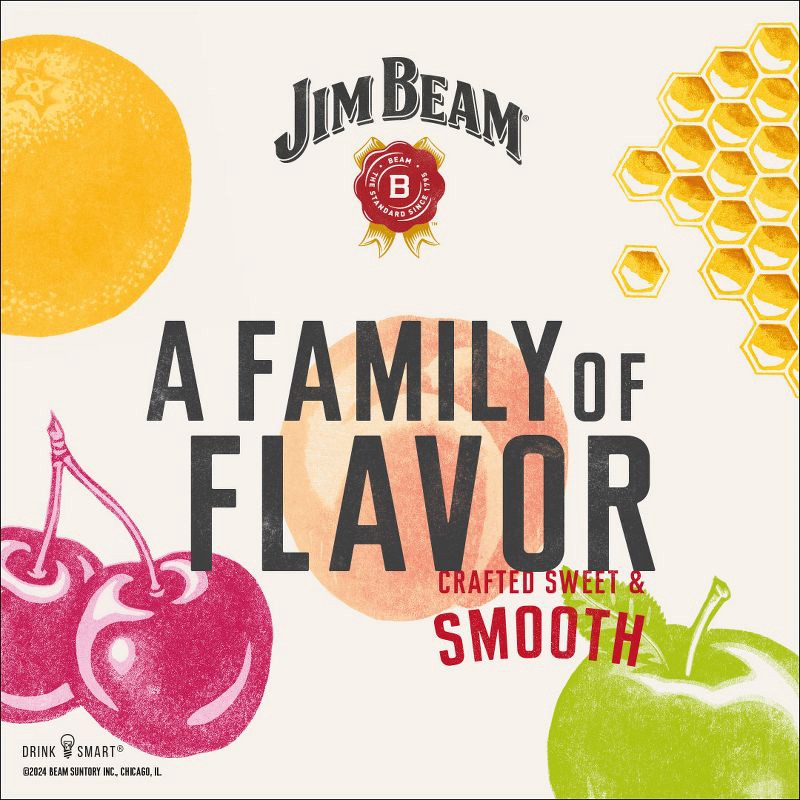 slide 8 of 8, Jim Beam Apple Bourbon Whiskey - 750ml Bottle, 750 ml