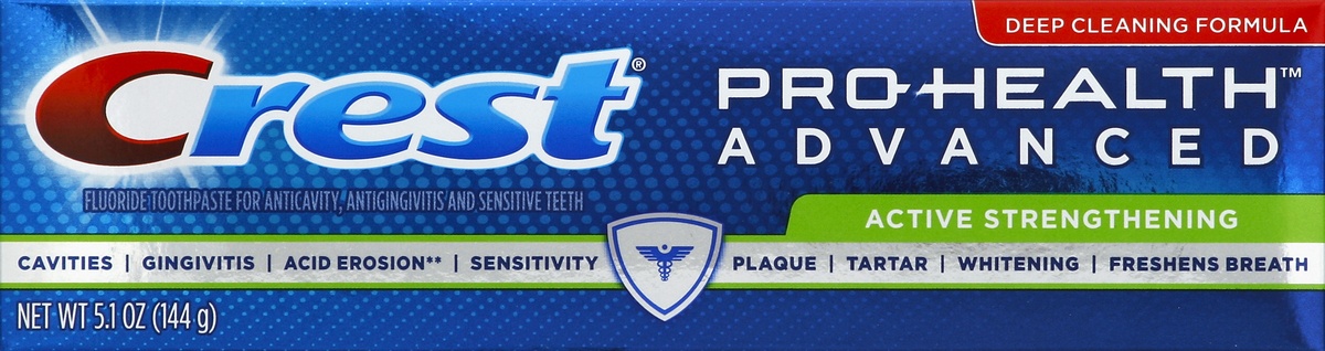 slide 2 of 4, Crest Toothpaste 5.1 oz, 5.1 oz