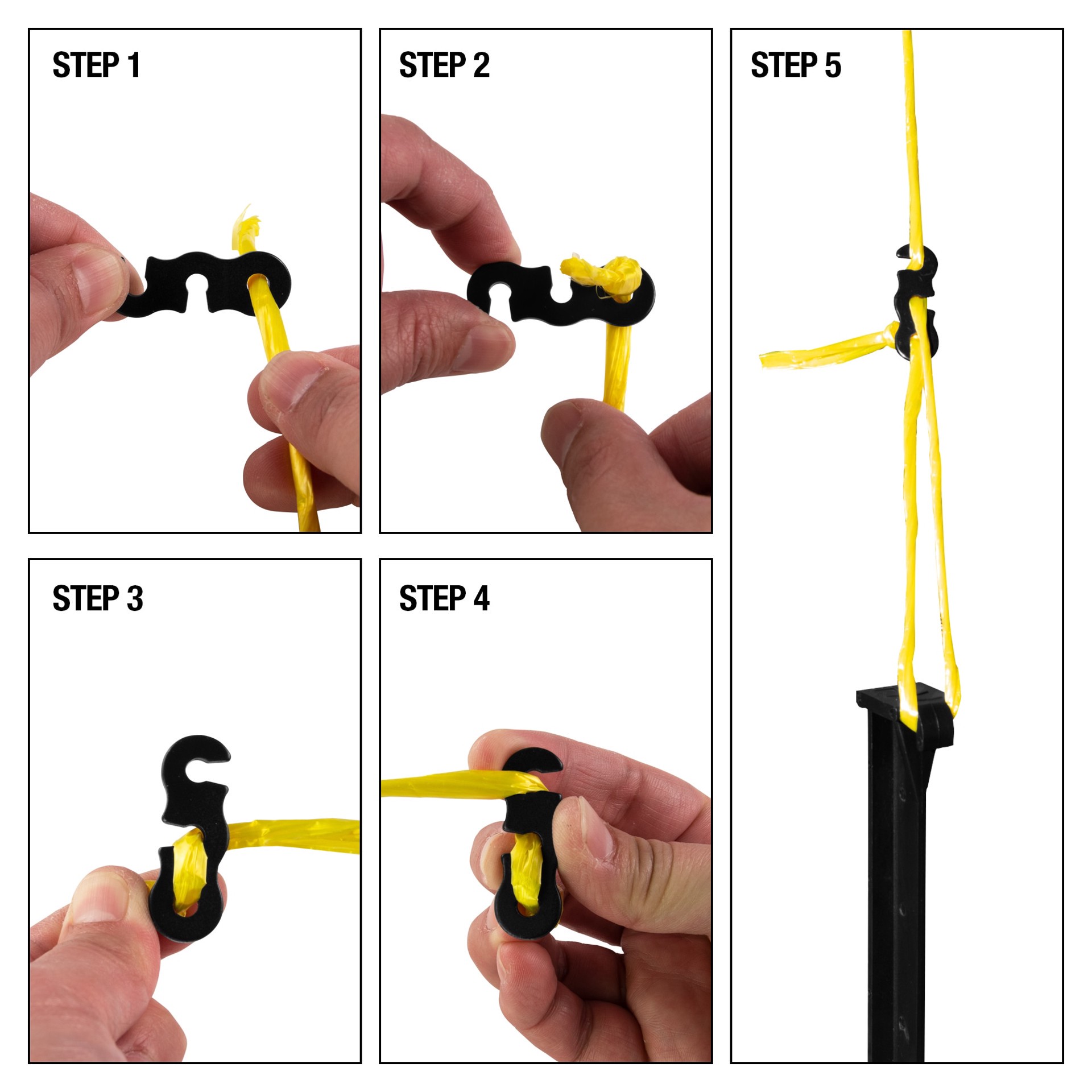 slide 3 of 6, Gardener's Blue Ribbon 9-in Plastic Tree Tie Kit, 1 ct