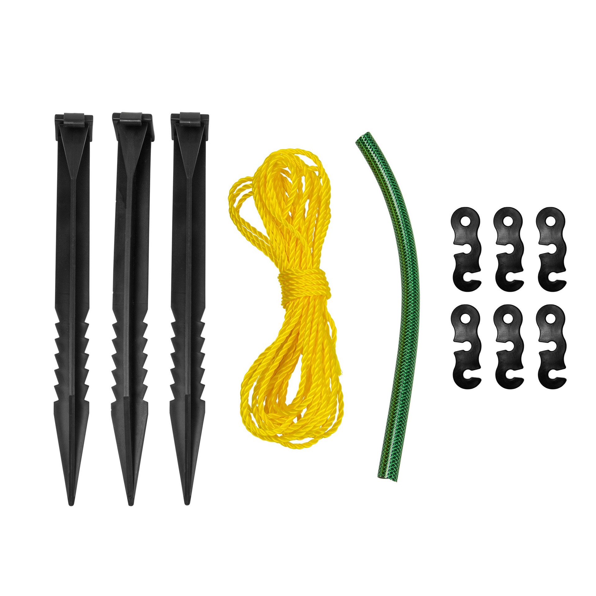 slide 1 of 6, Gardener's Blue Ribbon 9-in Plastic Tree Tie Kit, 1 ct