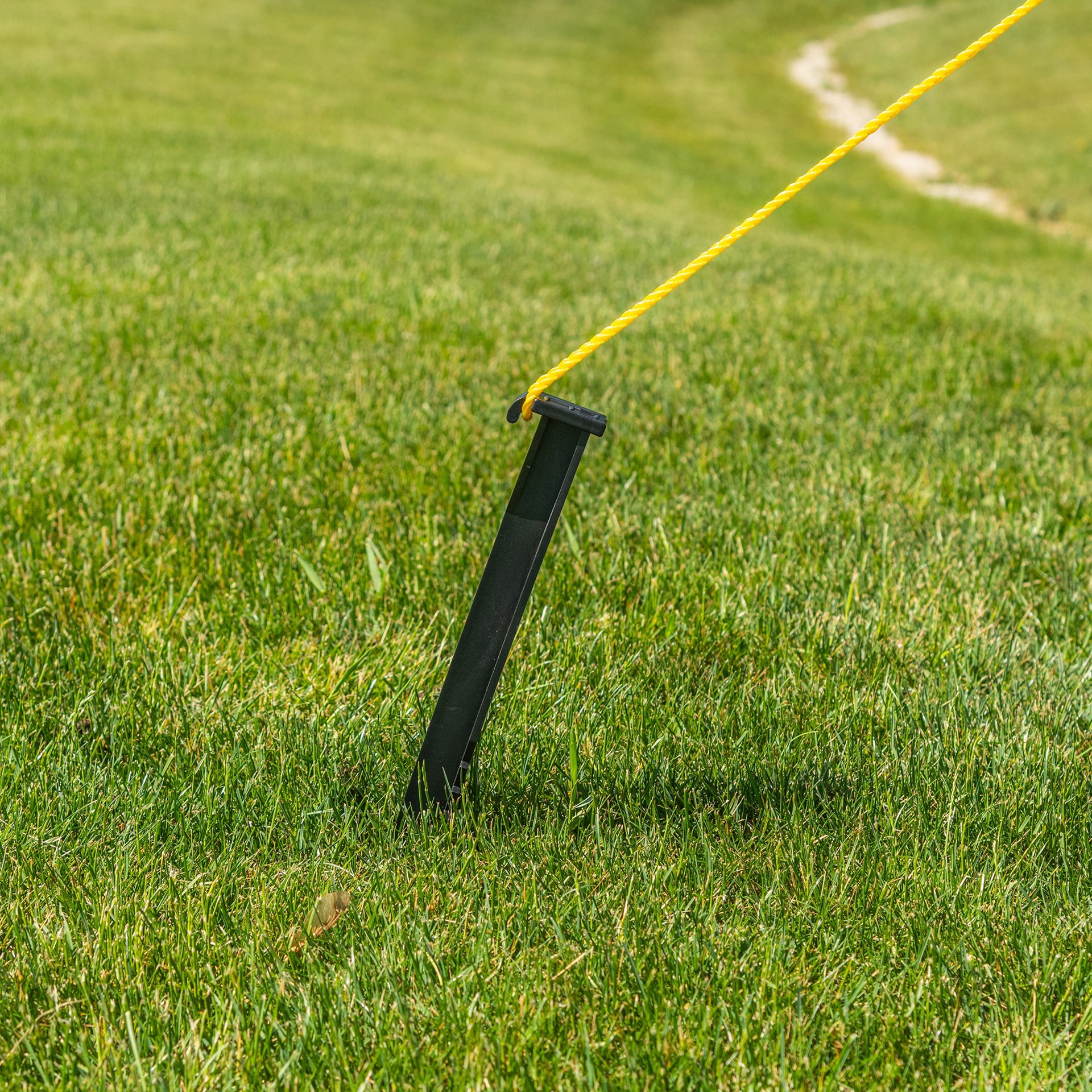 slide 4 of 4, Gardener's Blue Ribbon 9-in Plastic Tree Stake Kit, 1 ct