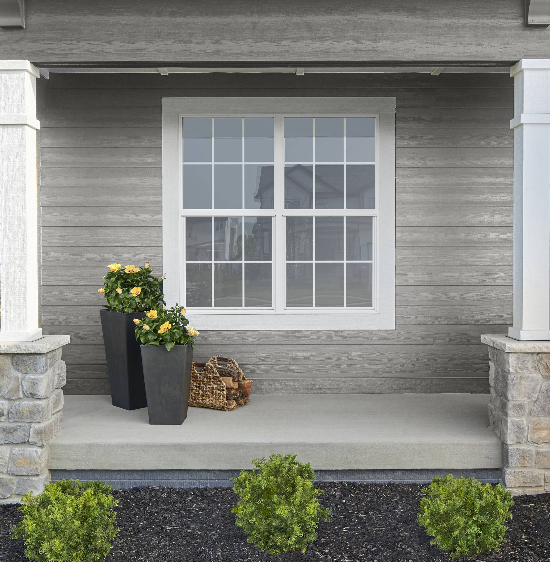 slide 2 of 6, Pella 150 Series New Construction White Vinyl Dual-pane Single Hung Window with Grids Half Screen Included, 1 ct