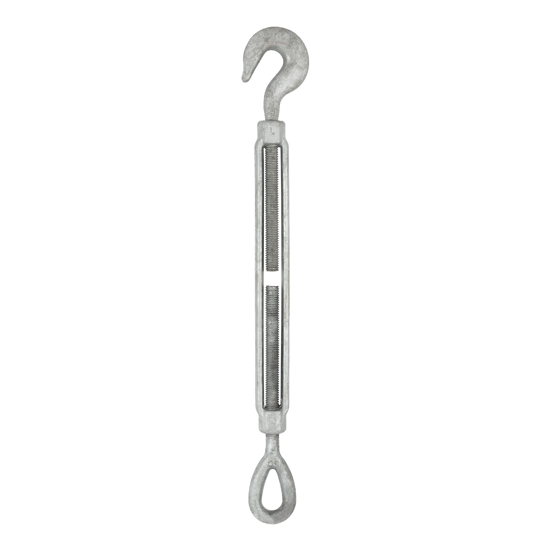 slide 2 of 4, National Hardware 1/2-in x 9-in Steel Hook and eye Turnbuckle, 1 ct