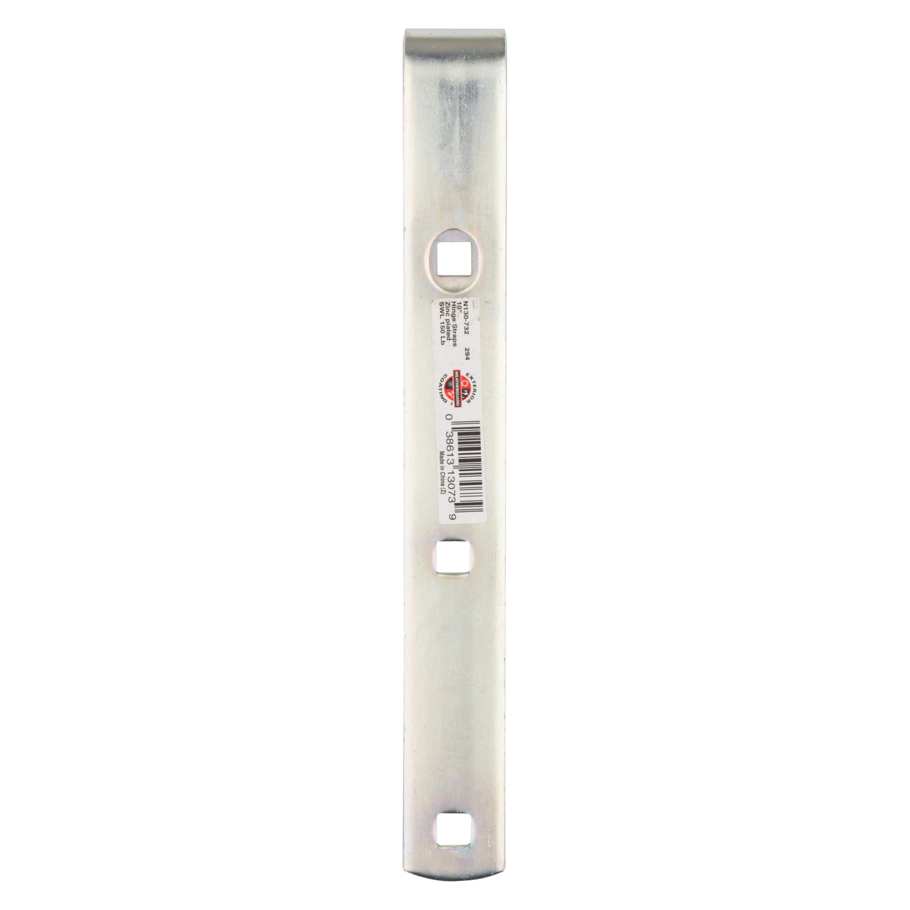 slide 3 of 4, National Hardware 10-in Zinc Gate hinge strap, 1 ct
