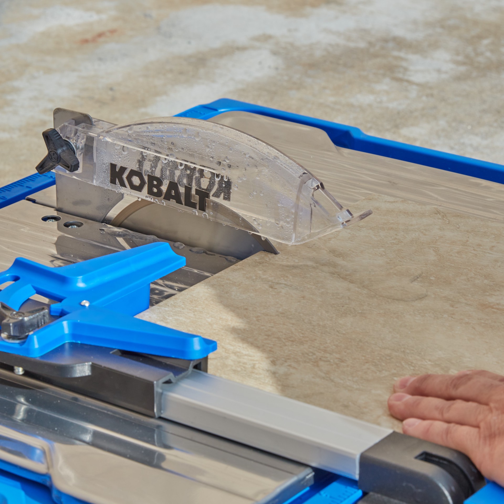 slide 5 of 6, Kobalt 5 -Amp 7-in -Blade Wet Tabletop Tile Saw, 1 ct