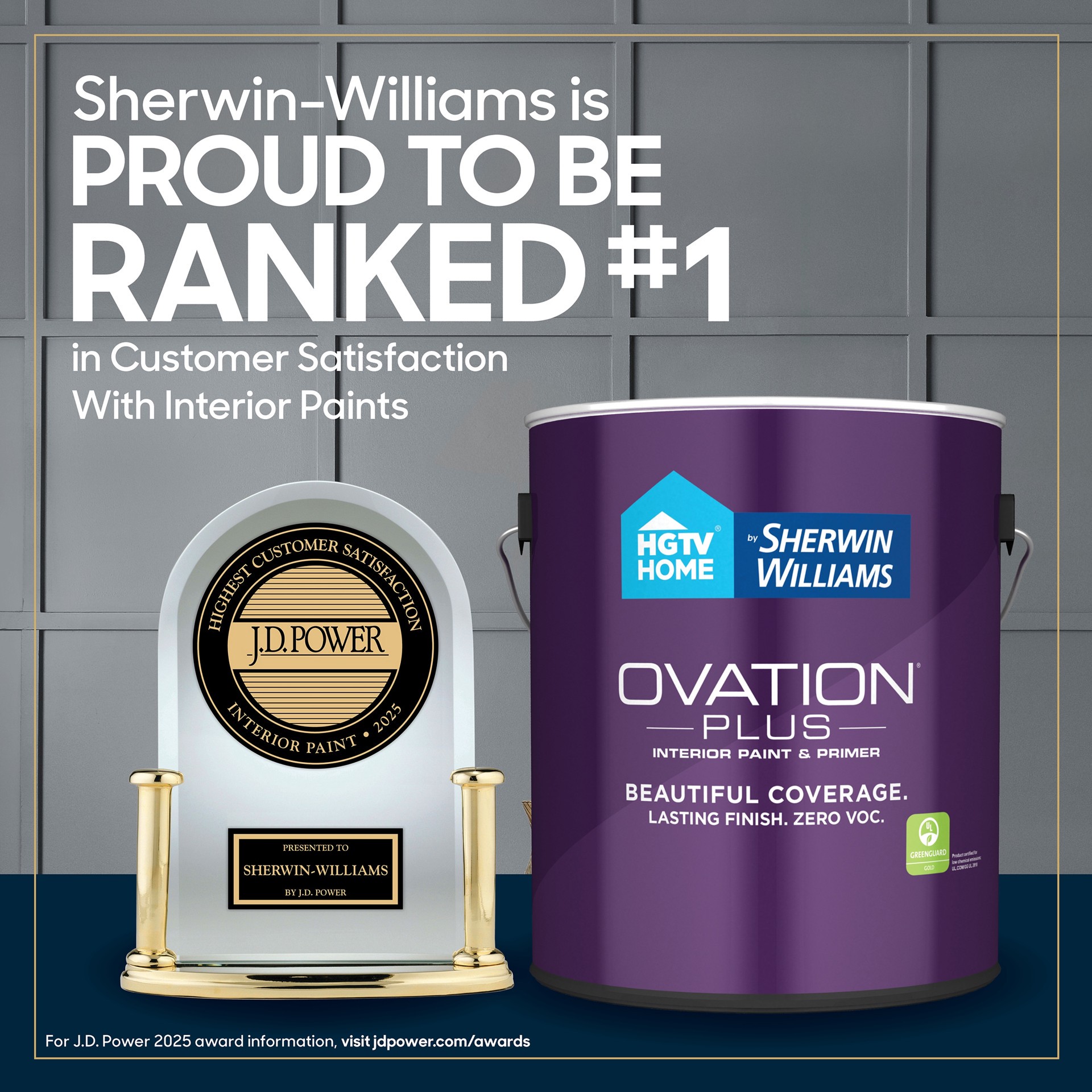 slide 2 of 6, HGTV HOME by Sherwin-Williams Ovation Plus Semi-gloss Base Tintable Interior Paint Paint + Primer ( 5-gallon ), 1 ct