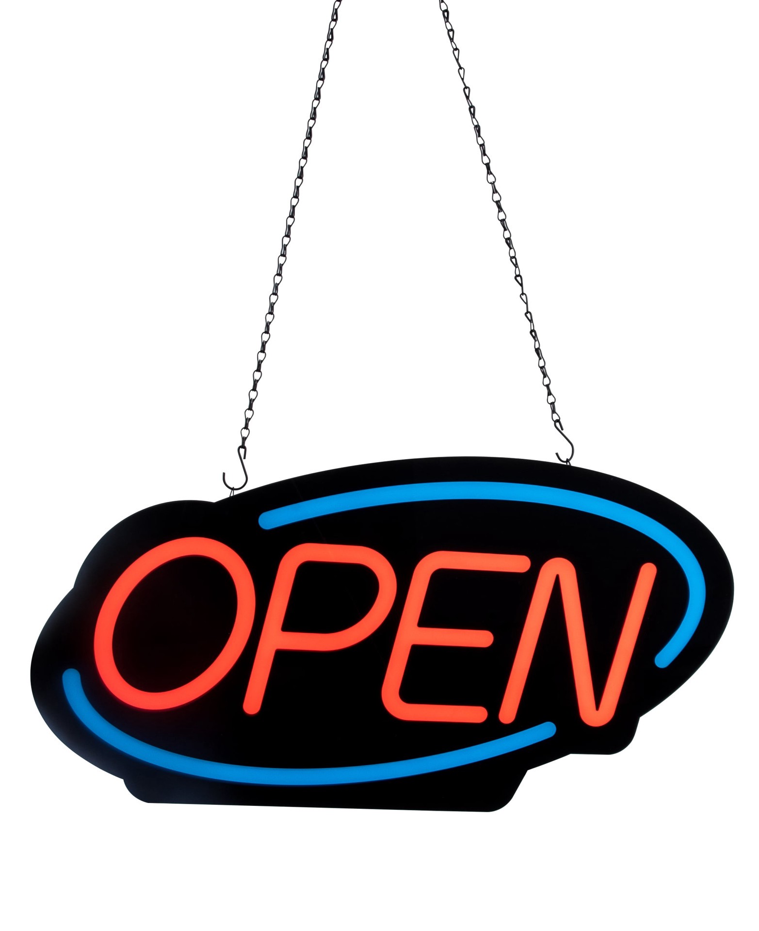 slide 1 of 6, Utilitech 11.61-in Multi-function LED Open Lighted Sign, 1 ct