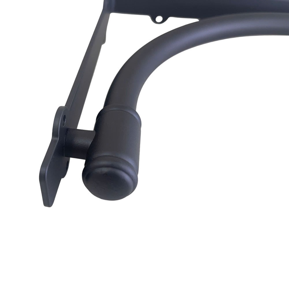 slide 4 of 6, allen + roth 9.06-in L x 1.58-in W x 9.06-in D Matte Black Shelf bracket, 1 ct