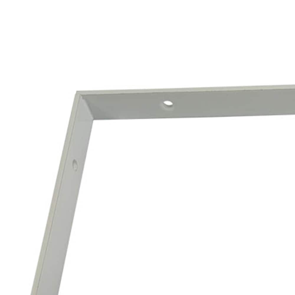 slide 5 of 6, Style Selections 8.01-in L x 0.79-in W x 11.02-in D White Shelf bracket, 1 ct