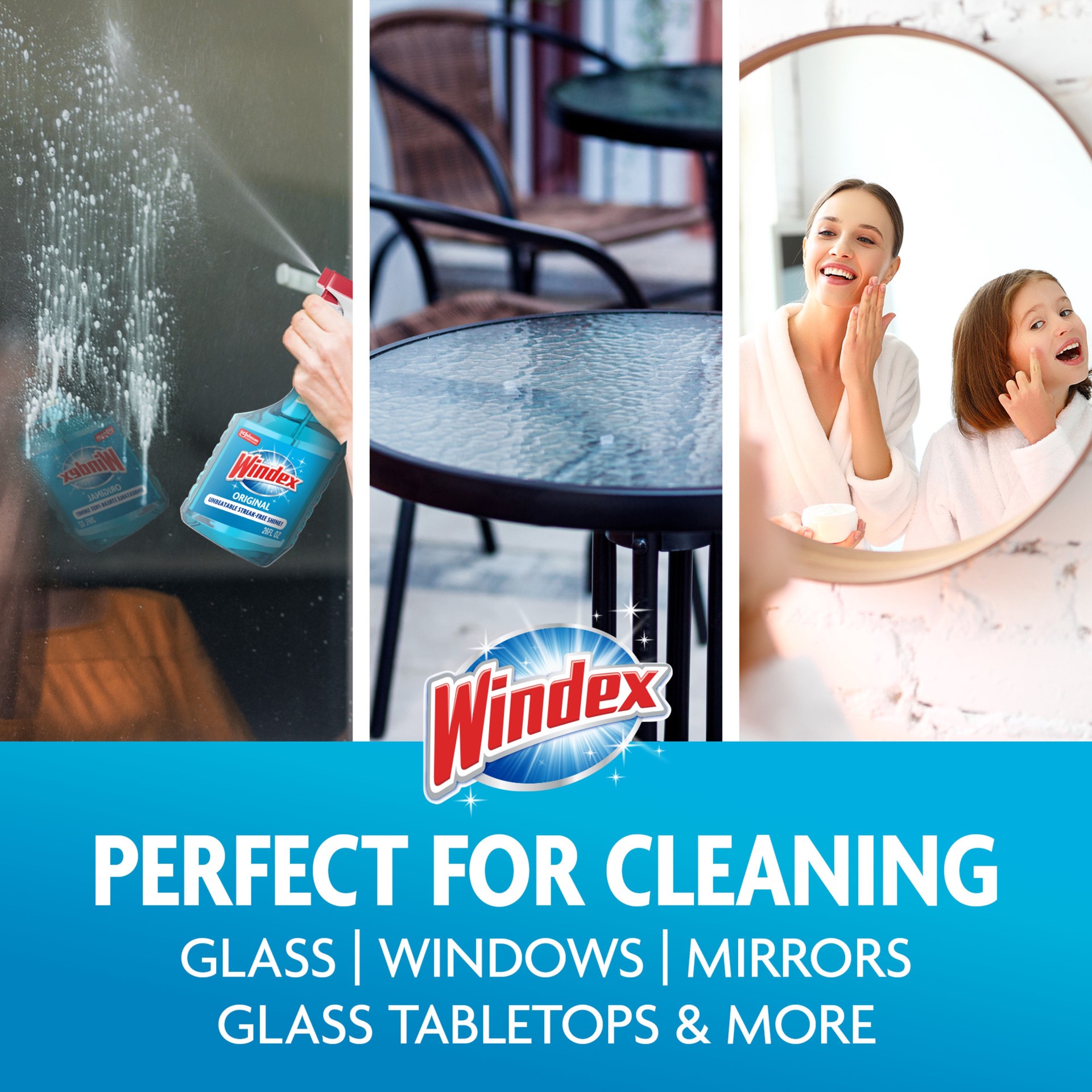slide 2 of 6, Windex Original 23 -fl oz Pump spray Glass Cleaner, 1 ct