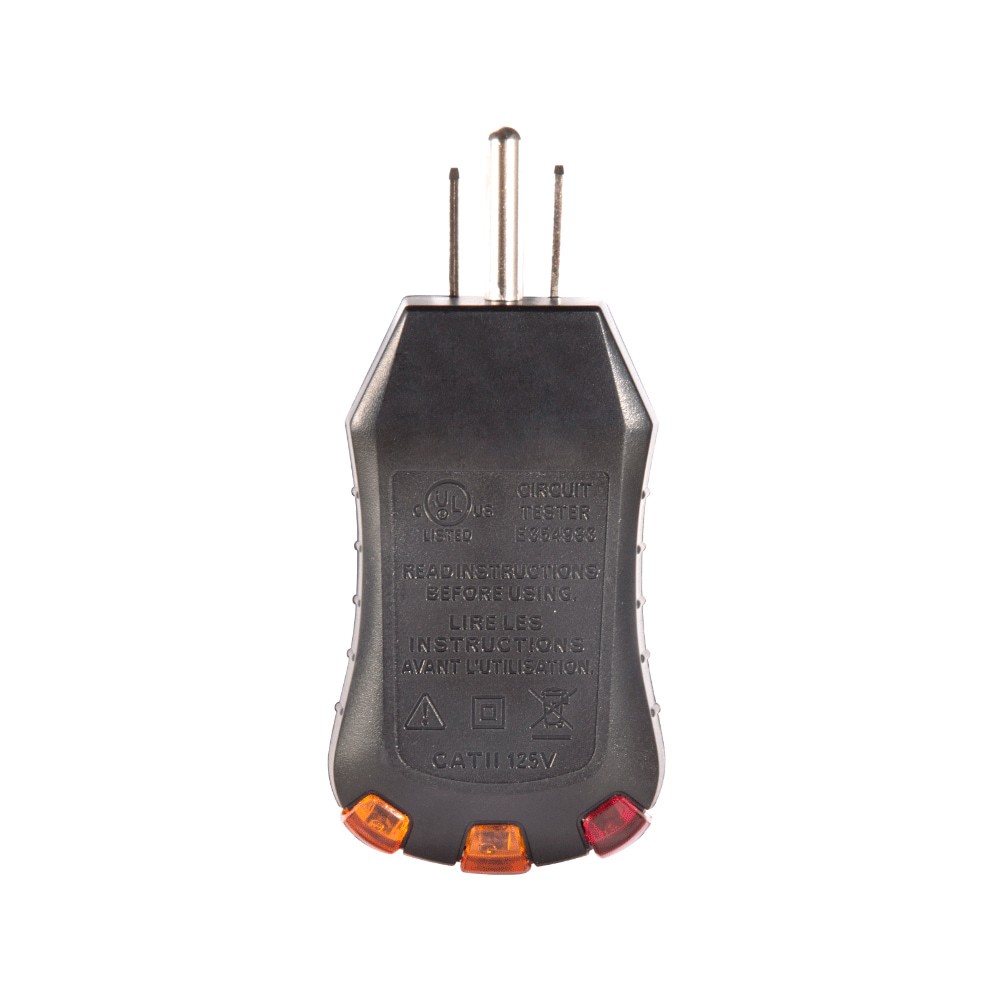 slide 4 of 6, Kobalt Analog Display Receptacle tester Specialty meter 110V to 125V -Volt, 1 ct