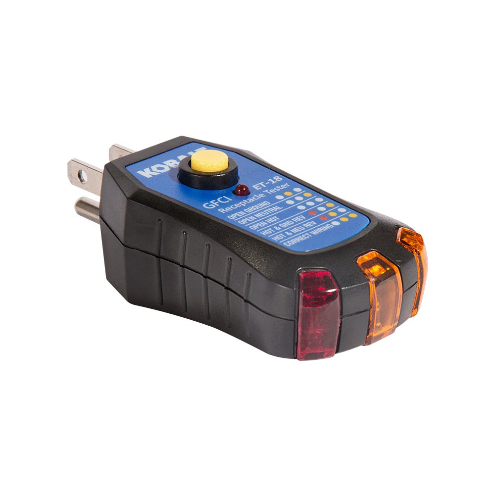 slide 4 of 6, Kobalt Analog Display Receptacle tester Specialty meter 110V to 125V -Volt, 1 ct