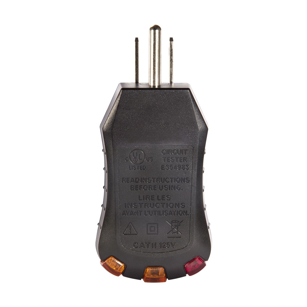 slide 5 of 6, Kobalt Analog Display Receptacle tester Specialty meter 110V to 125V -Volt, 1 ct