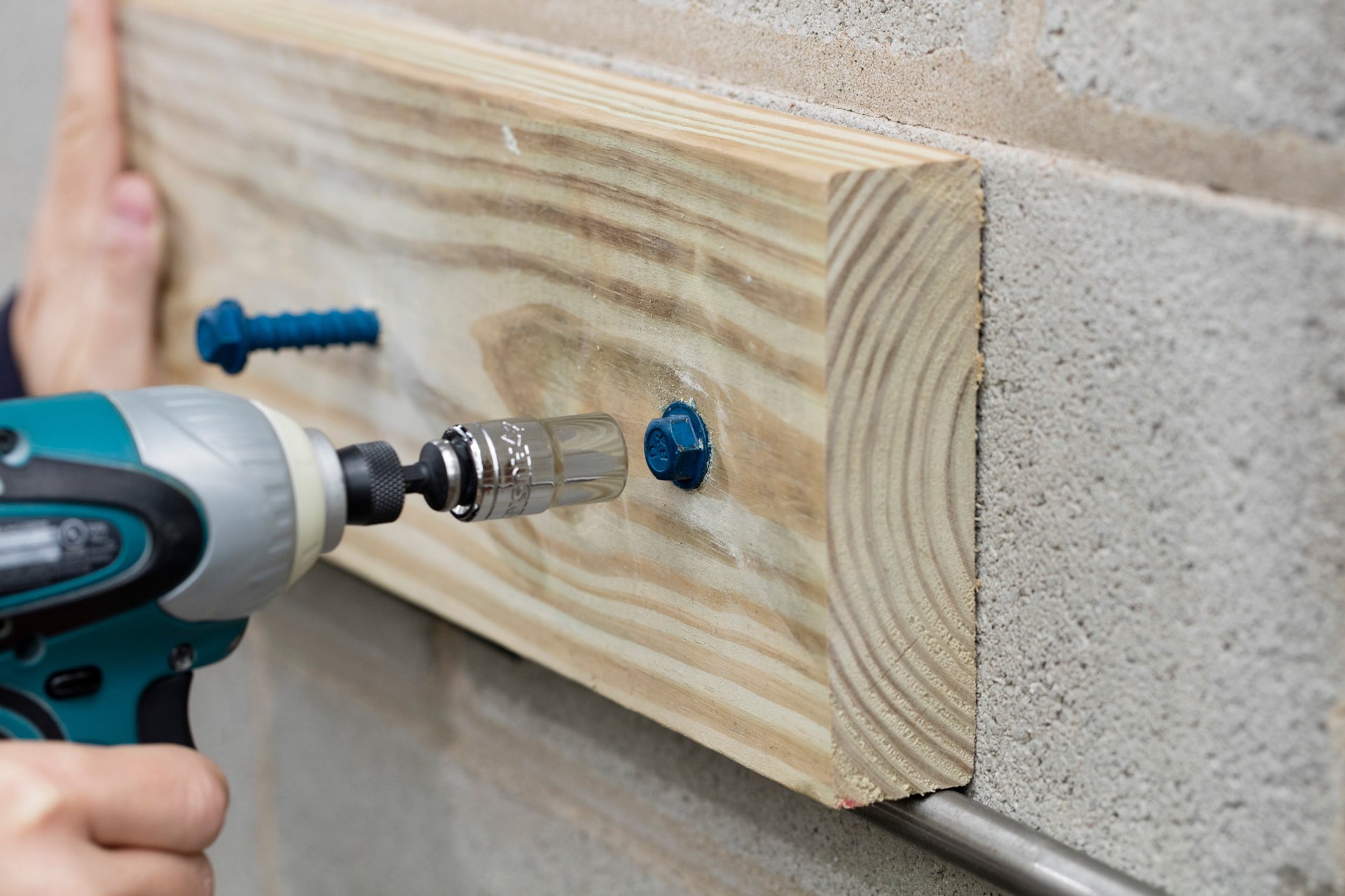 slide 3 of 6, Tapcon + 3/8-in x 6-in Concrete Screw Anchors 2-Pack, 1 ct