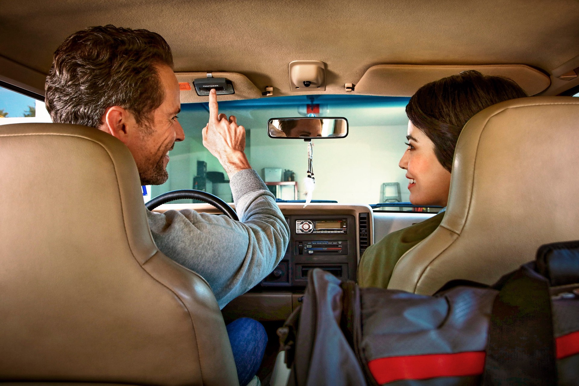 slide 6 of 6, CRAFTSMAN 1/2 HP myQ Smart Compatible Chain drive Garage Door Opener Wi-Fi Compatibility, 1 ct