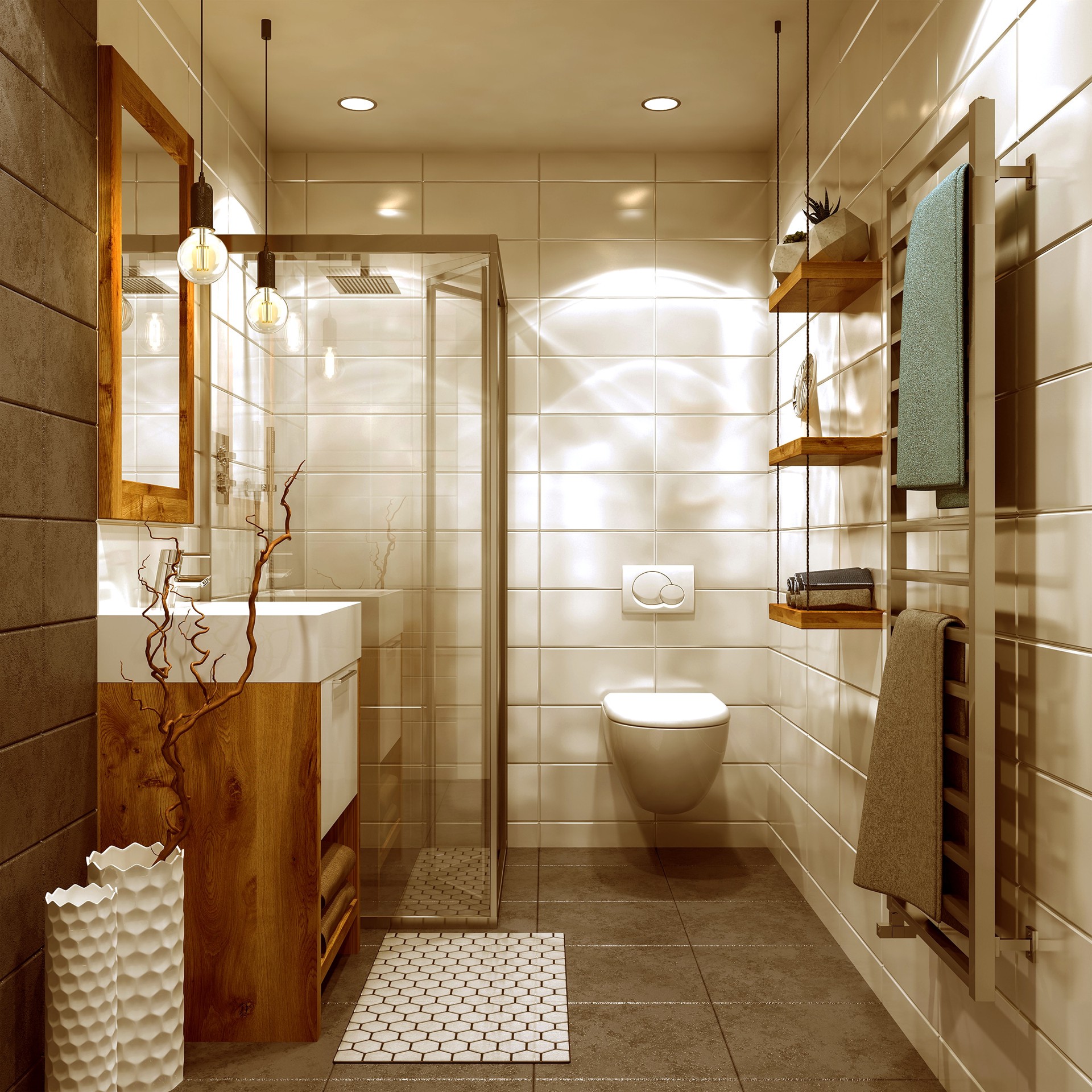 slide 2 of 6, Utilitech Night Glow White 6-in 650 -Lumens Switchable Round Dimmable LED Damp rated Recessed Downlight, 1 ct