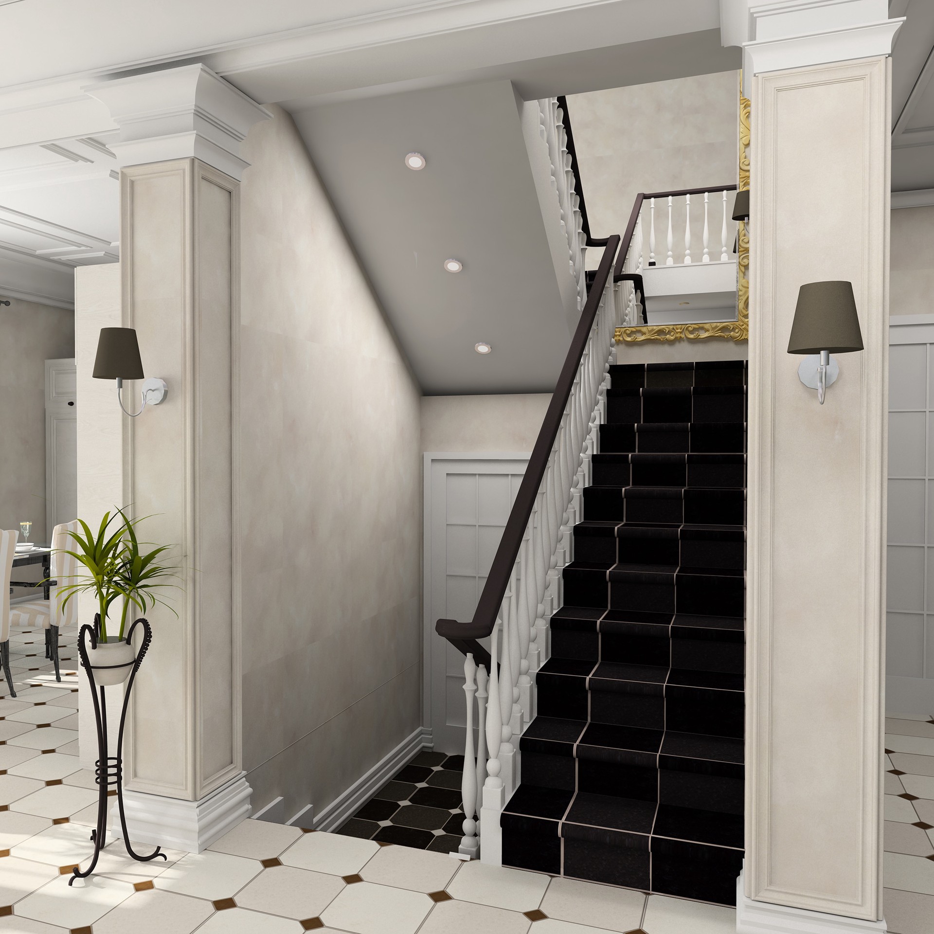 slide 4 of 6, Utilitech Night Glow White 6-in 650 -Lumens Switchable Round Dimmable LED Damp rated Recessed Downlight, 1 ct