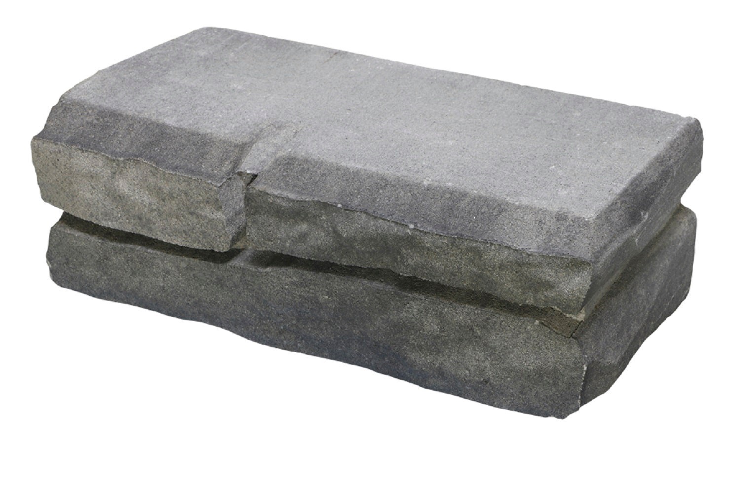 slide 1 of 2, Belgard 4.0-in H x 12.0-in L x 5.75-in D Bluestone Concrete Retaining wall block, 1 ct