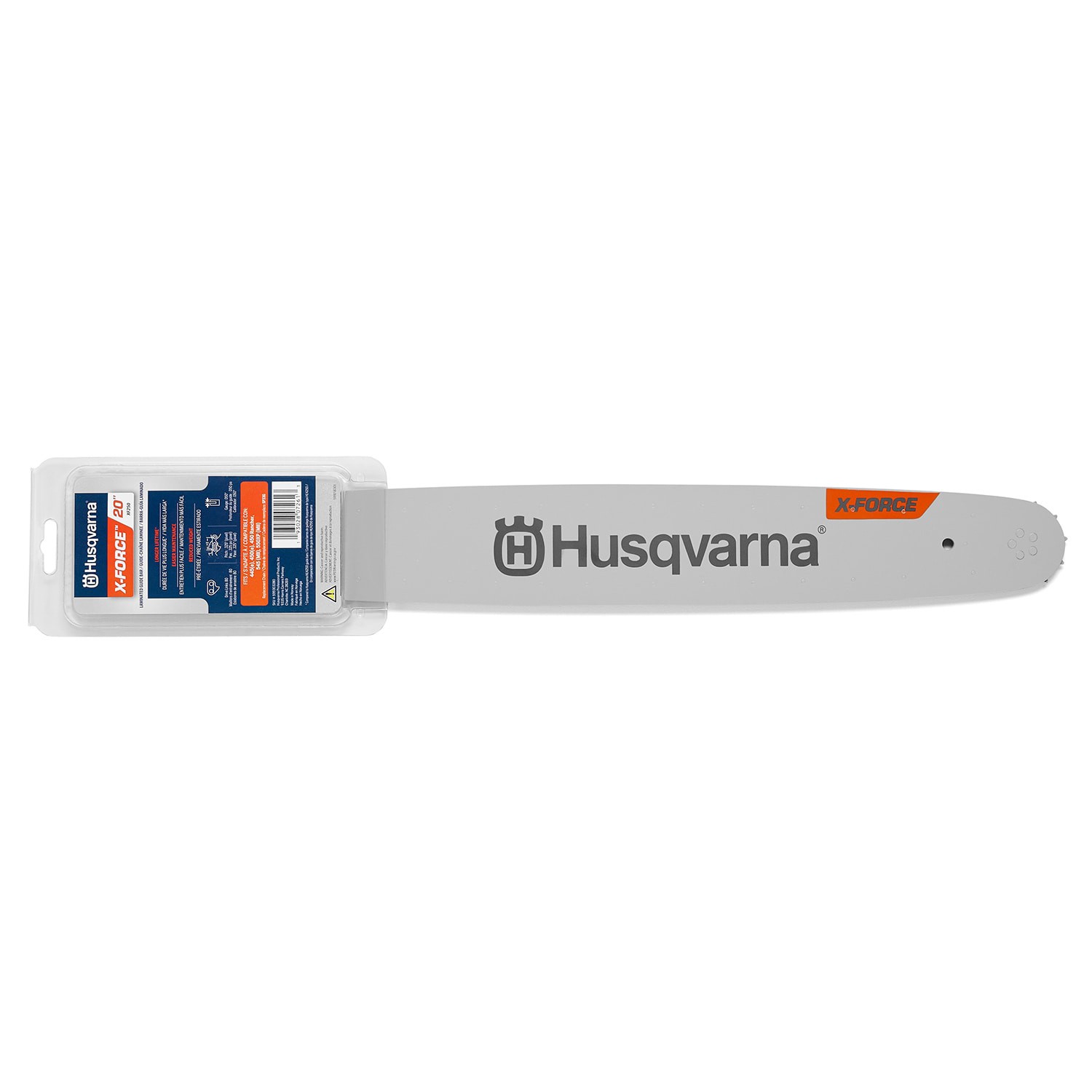 slide 1 of 5, Husqvarna X-Force 20-in Chainsaw Bar, 1 ct