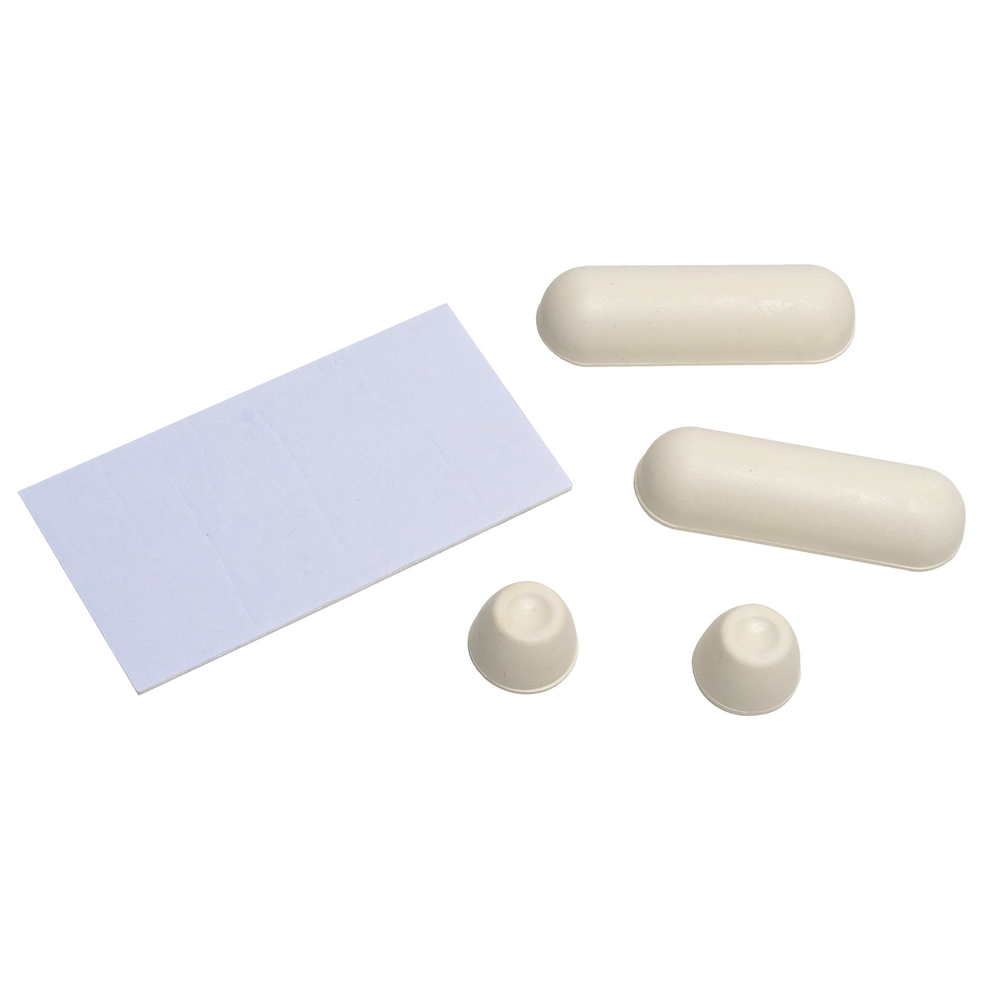 slide 1 of 6, RELIABILT White Seat post mounting kit, 1 ct