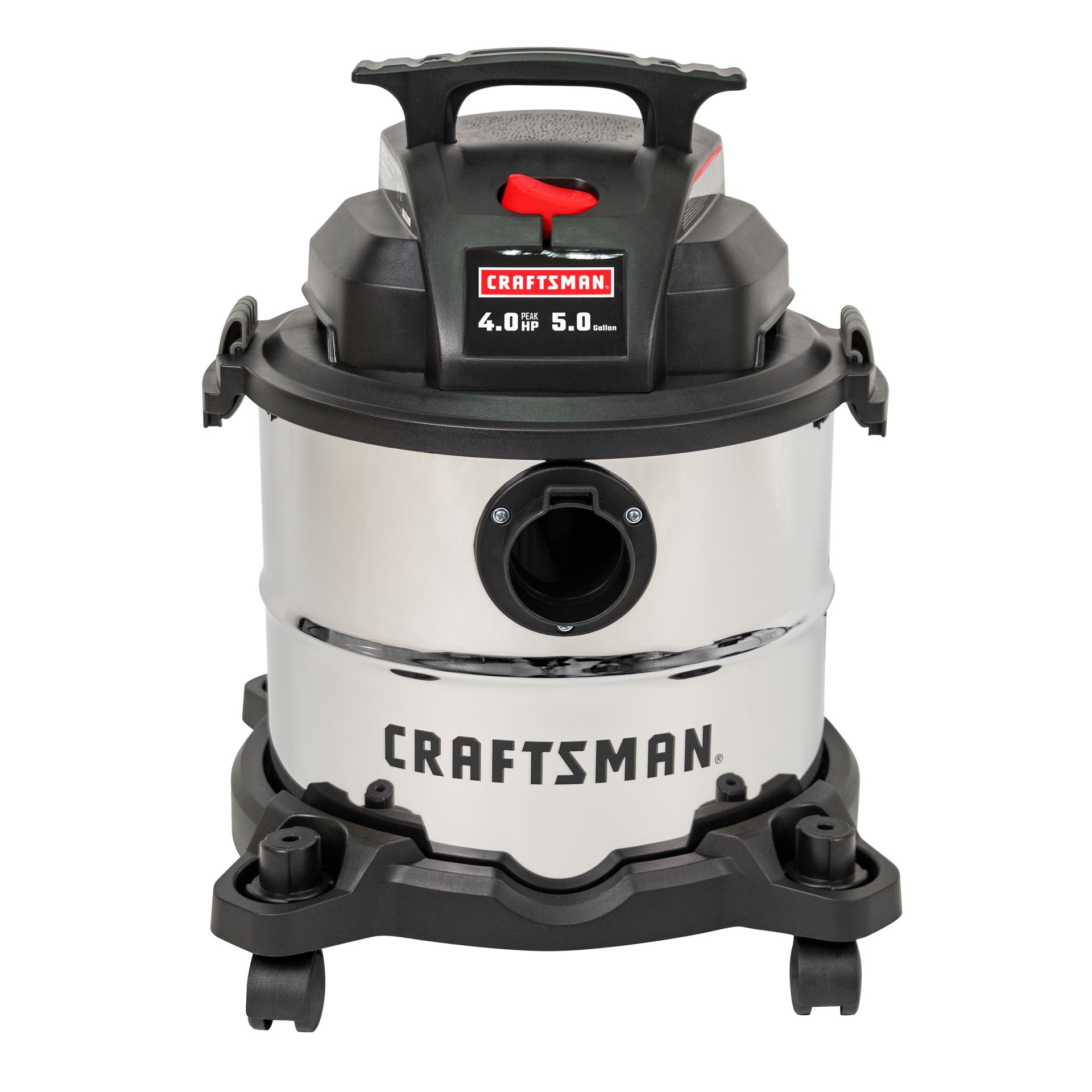 slide 6 of 6, CRAFTSMAN 5-Gallon 4 HP Corded Wet/Dry Shop Vacuum with Accessories Included, 1 ct