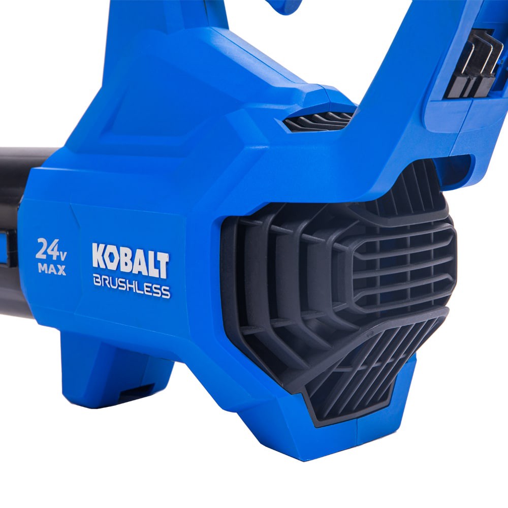 slide 3 of 6, Kobalt 24-volt 500-CFM 120-MPH Battery Handheld Leaf Blower 4.0 Ah, 1 ct