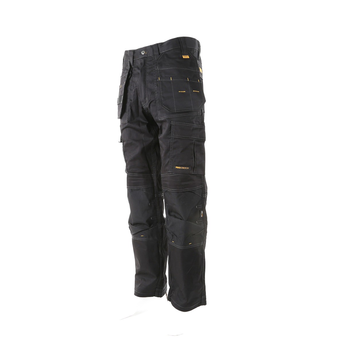 slide 3 of 6, DEWALT Pro Tradesman Men's Black Work pants ( 36 x 33 ), 1 ct