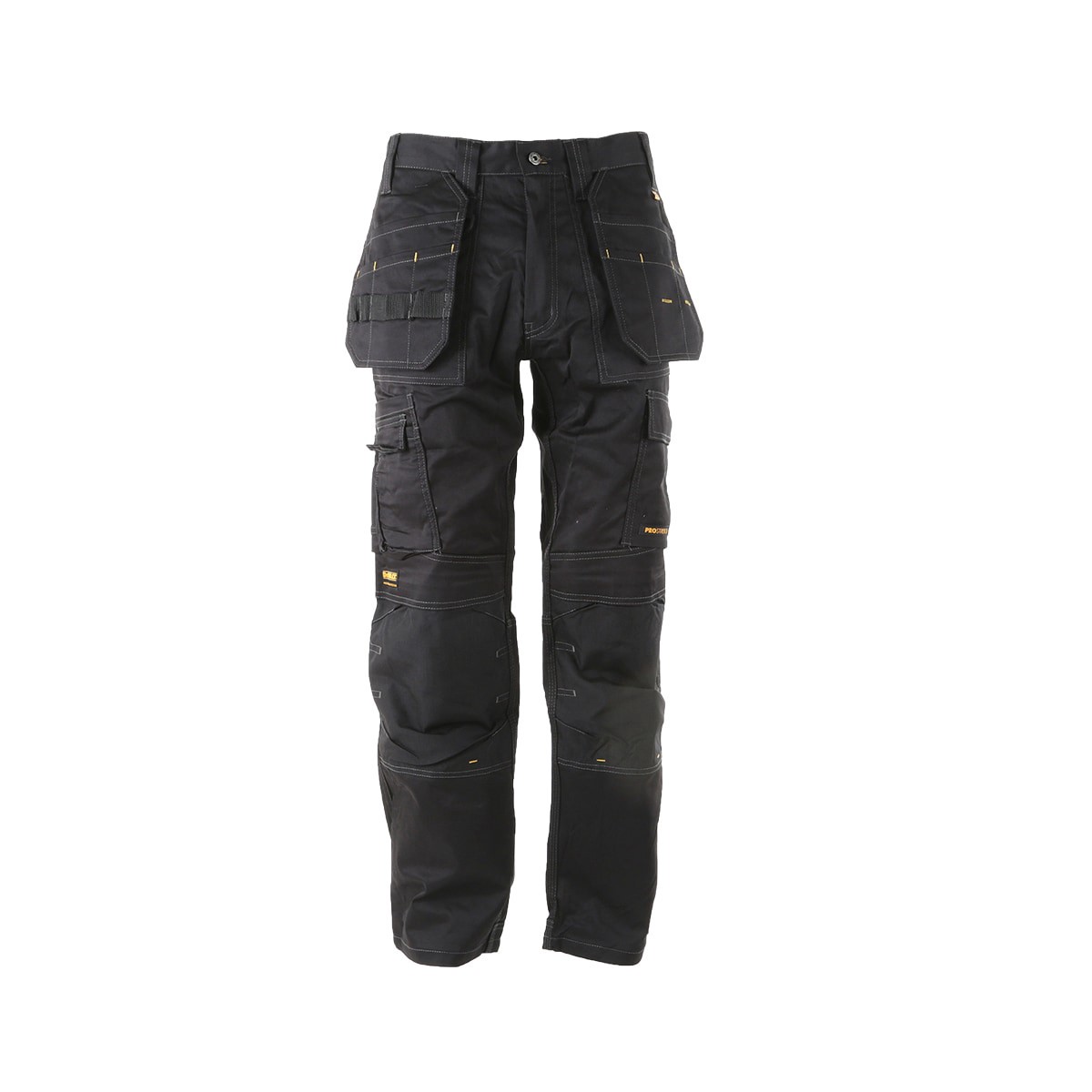 slide 1 of 6, DEWALT Pro Tradesman Men's Black Work pants ( 40 x 31 ), 1 ct