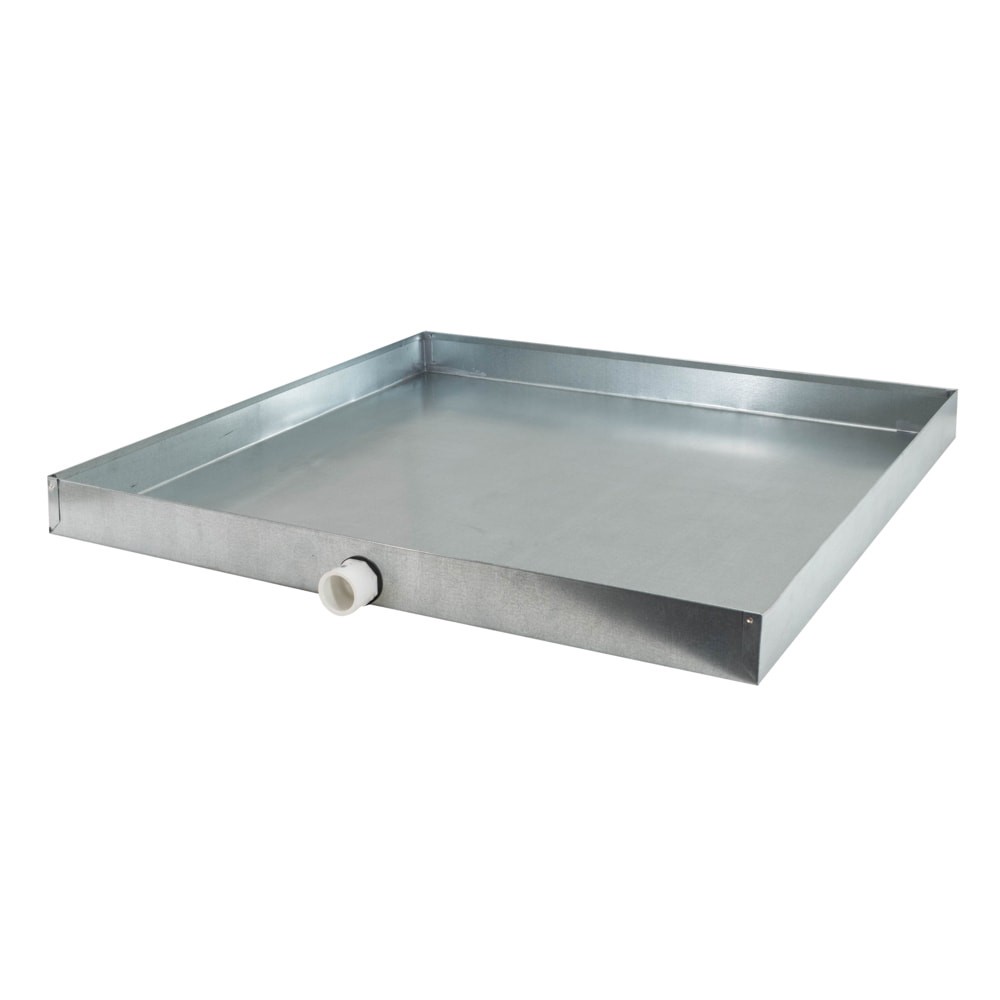 slide 2 of 6, EASTMAN 30-in x 30-in Water Heater Drain Pan 1-in PVC, 1 ct