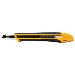 OLFA Standard Duty Auto-Lock 9mm 1 -Blade Retractable Utility Knife (with Snap-Off Blade)