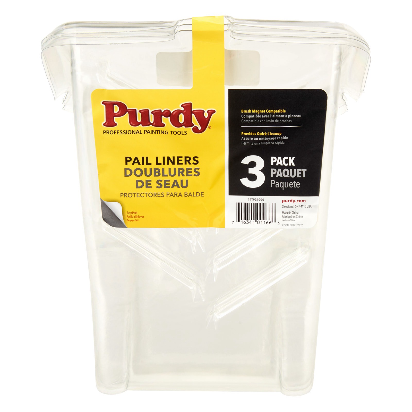 slide 2 of 6, Purdy Paint Pail Liner 32-fl oz Paint Pail, 1 ct
