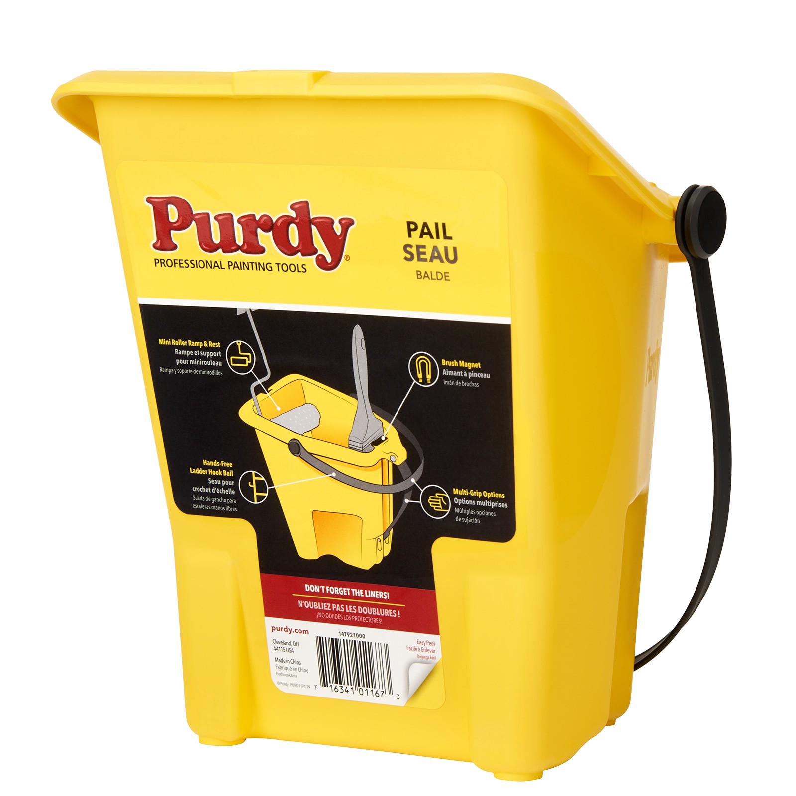 slide 1 of 6, Purdy Painter's Pail 32-fl oz Paint Pail, 1 ct