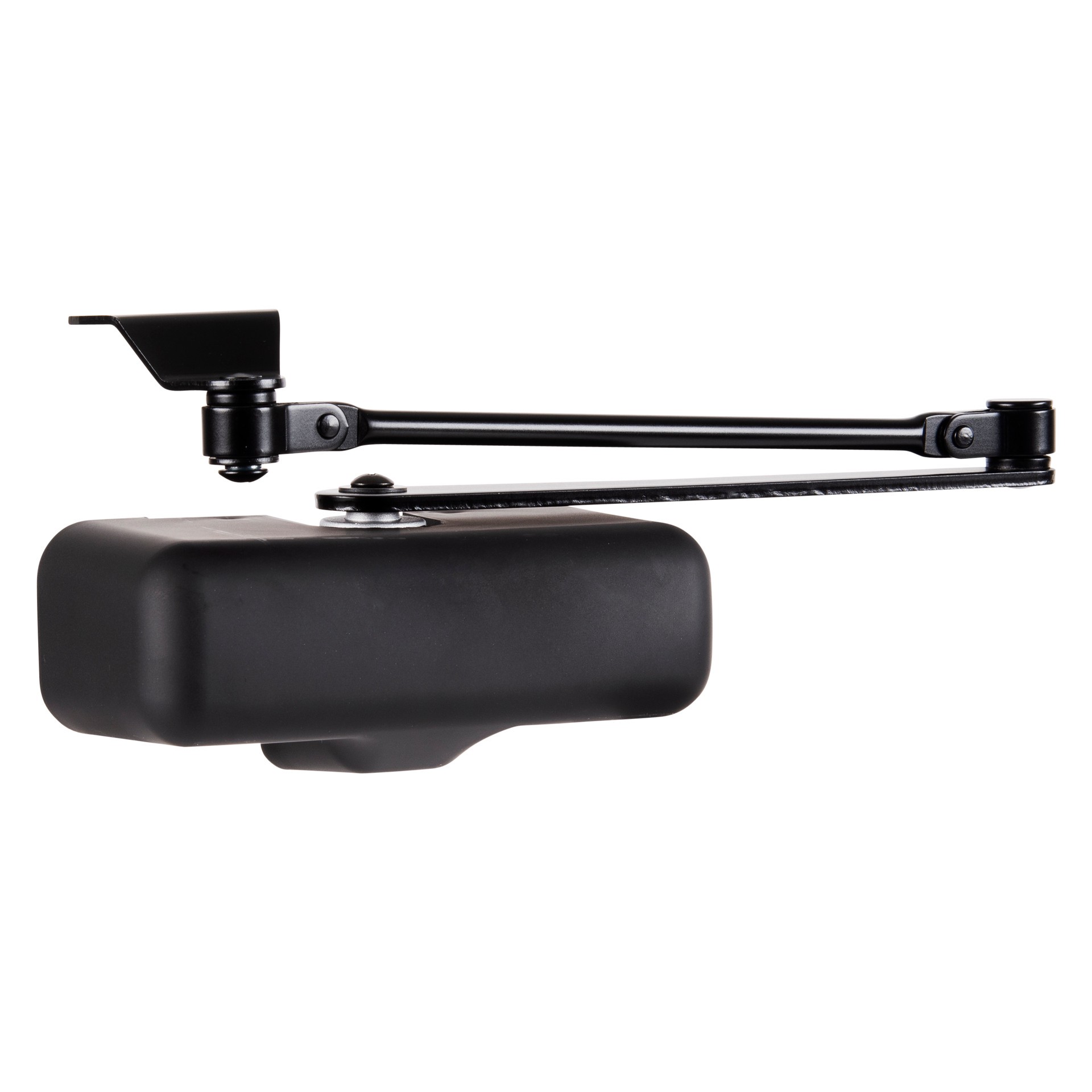 slide 3 of 6, BRINKS COMMERCIAL Light Duty Black Residential Door Closer, 1 ct