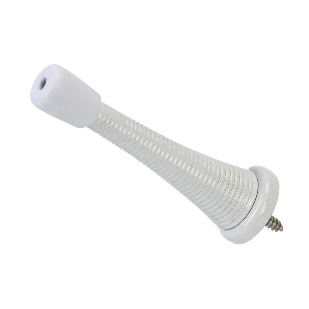 slide 2 of 6, RELIABILT 3-in White Spring Door Stop, 1 ct