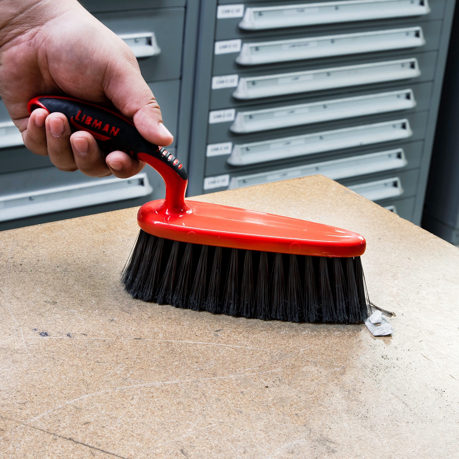 slide 6 of 6, Libman Poly fiber Soft Tile and Grout Brush, 1 ct