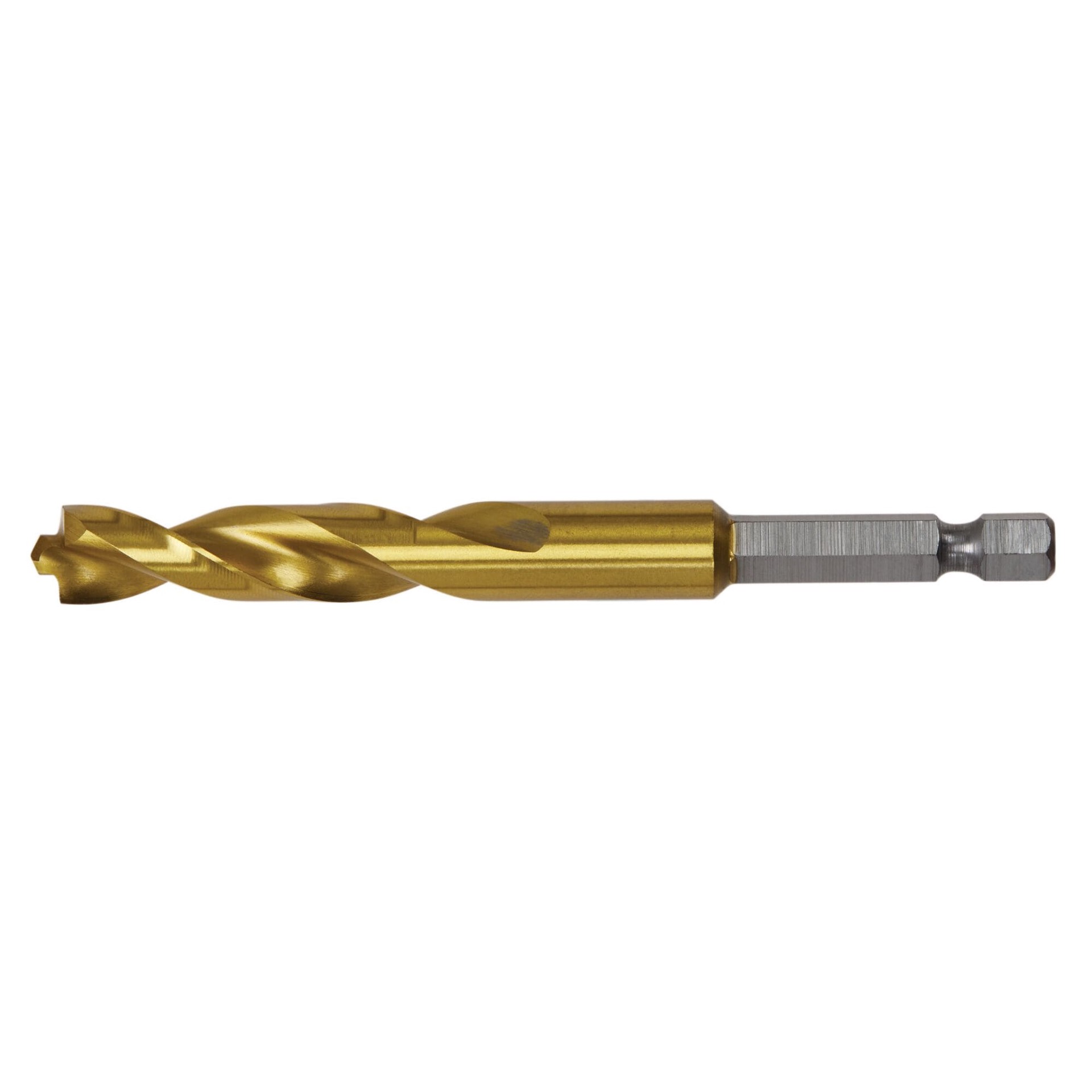 slide 2 of 5, DEWALT 7/16-in x 6-in Titanium nitride coated HSS Jobber length Twist Drill Bit, 1 ct