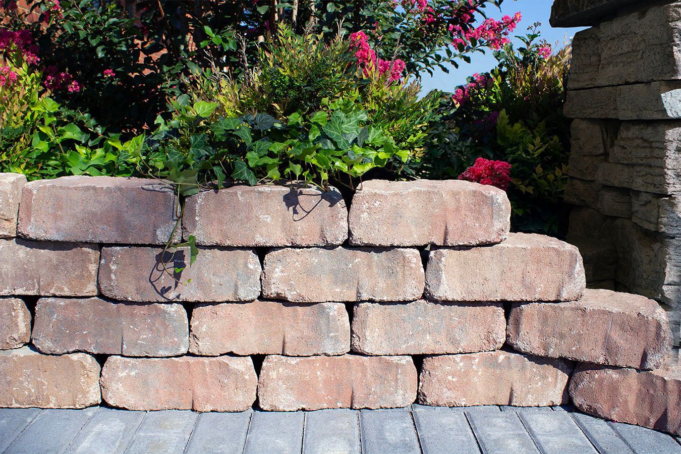 slide 6 of 6, 4-in H x 11-in L x 6-in D Sahara Sand Concrete Retaining wall block, 1 ct