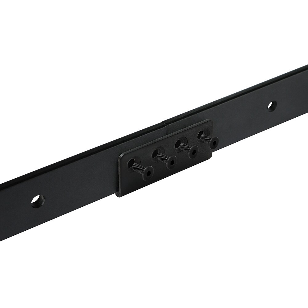 slide 3 of 6, RELIABILT Matte black Indoor Double Connecting adaptor, 1 ct