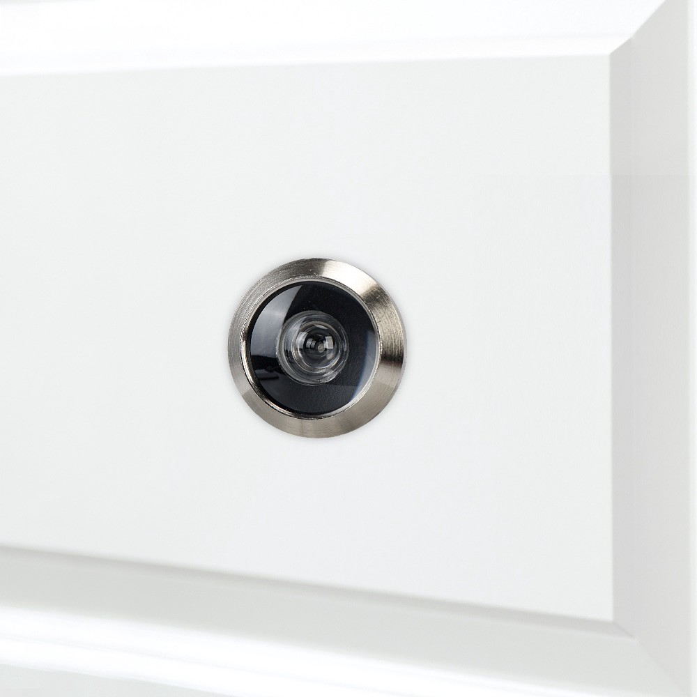 slide 4 of 6, RELIABILT 1-in Diameter 200-degree View Door Viewer, 1 ct