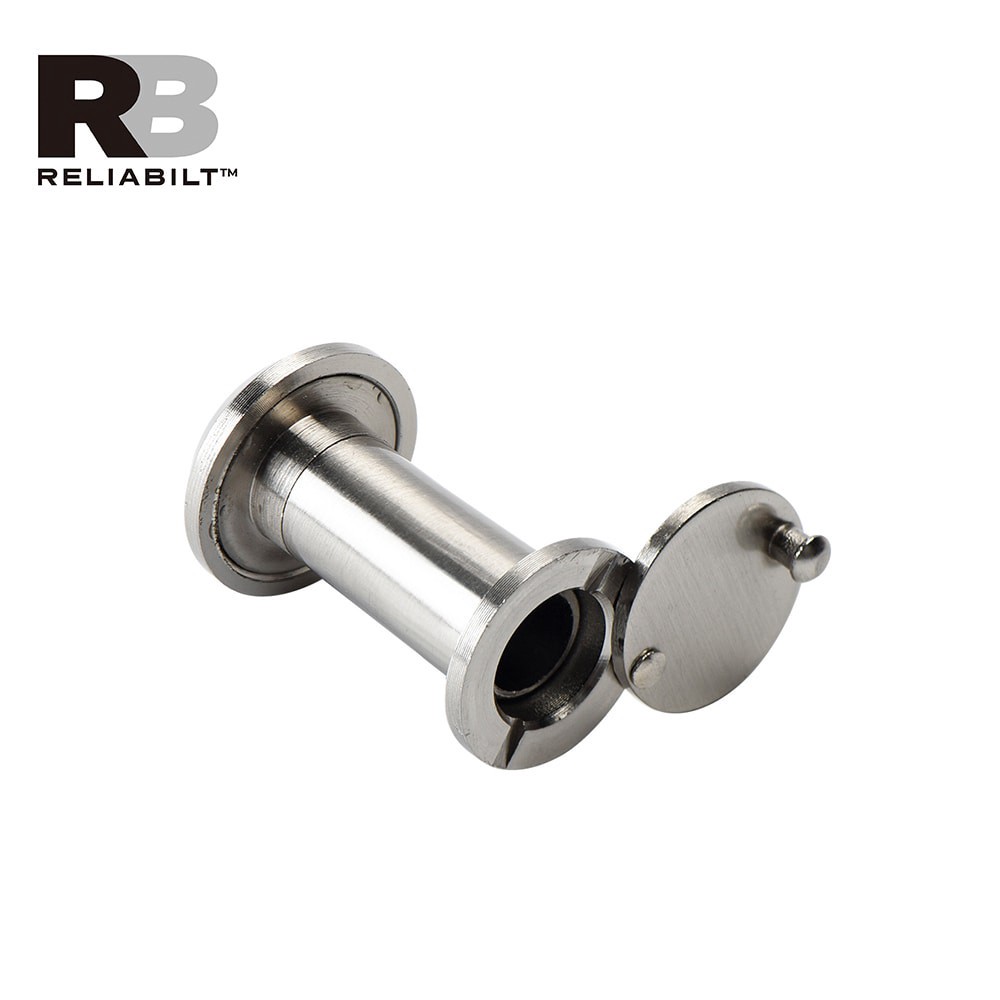 slide 4 of 6, RELIABILT 1-in Diameter 200-degree View Door Viewer, 1 ct
