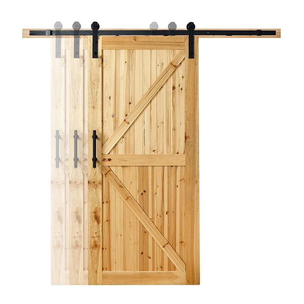 slide 5 of 6, RELIABILT Matte Black Indoor Single Double Soft close attachment, 1 ct