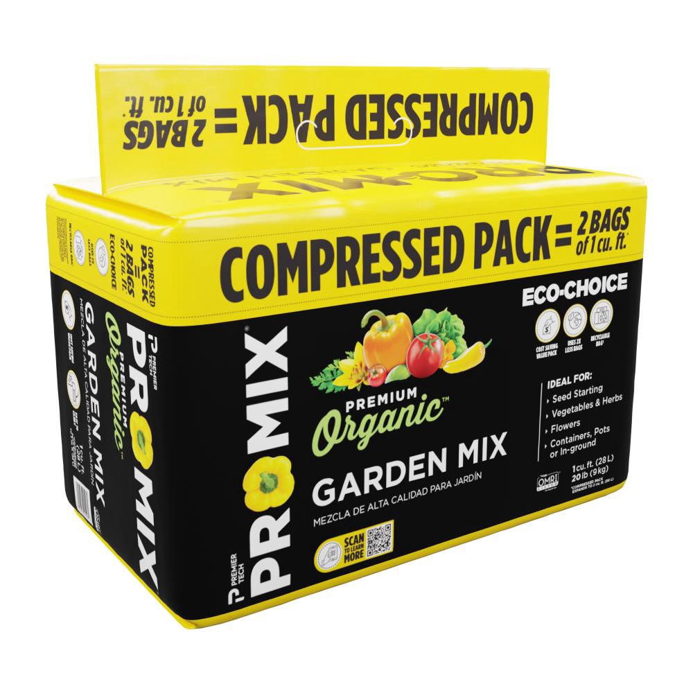 slide 1 of 4, PRO-MIX Organic Soil 1-Cu Ft Organic Provides organic nutrients, 1 ct