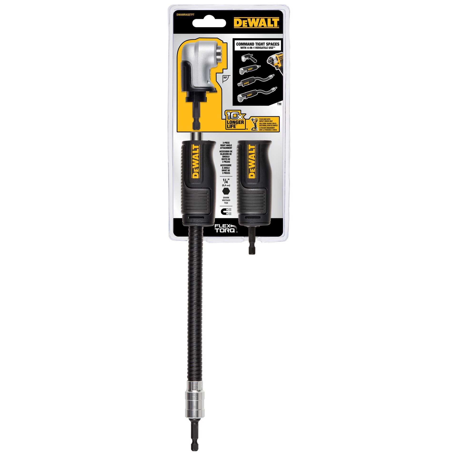 slide 1 of 6, DEWALT Modular Right angle drill attachment, 1 ct