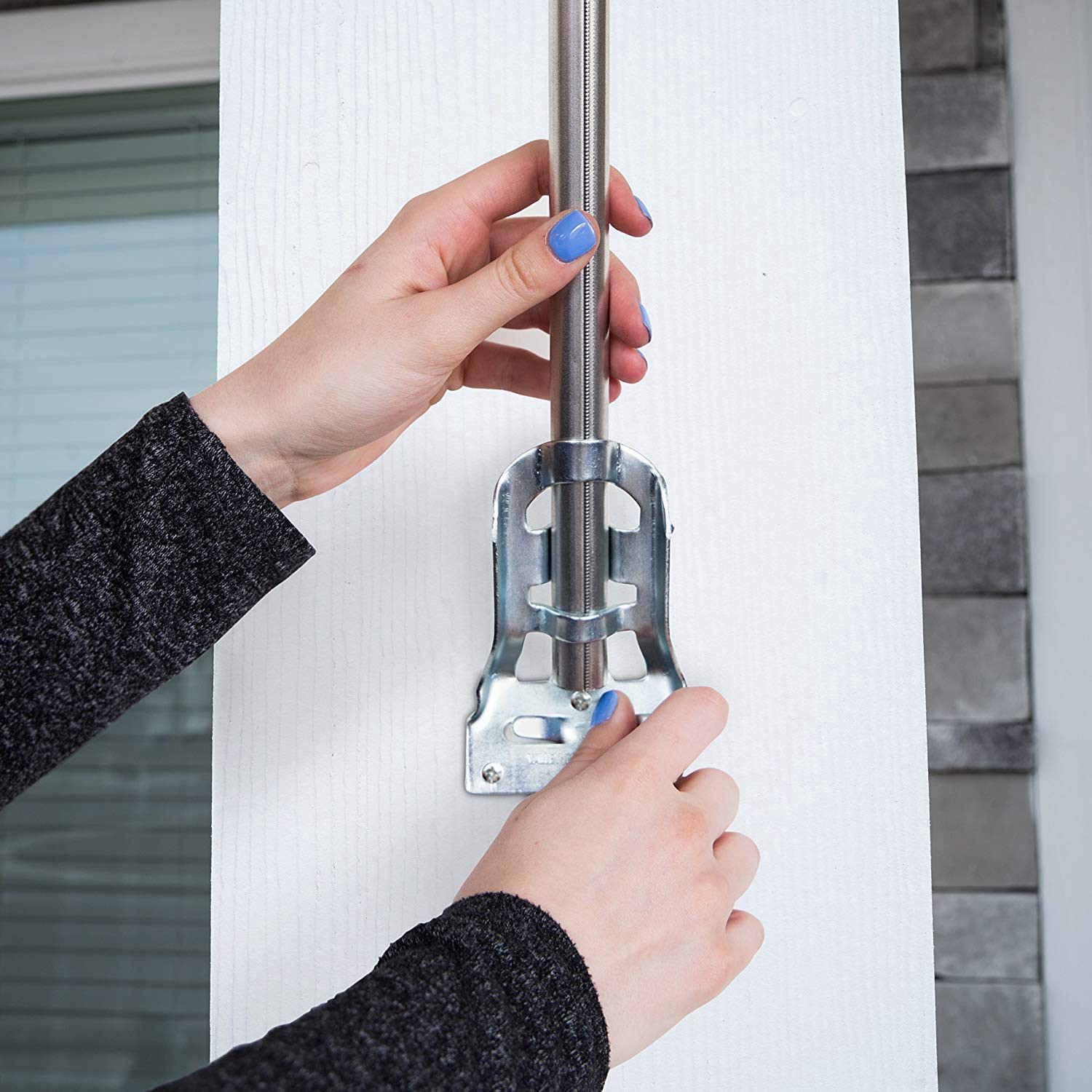 slide 3 of 6, Valley Forge Flag 4.92-ft W x 3-ft H American House flag Kit, 1 ct