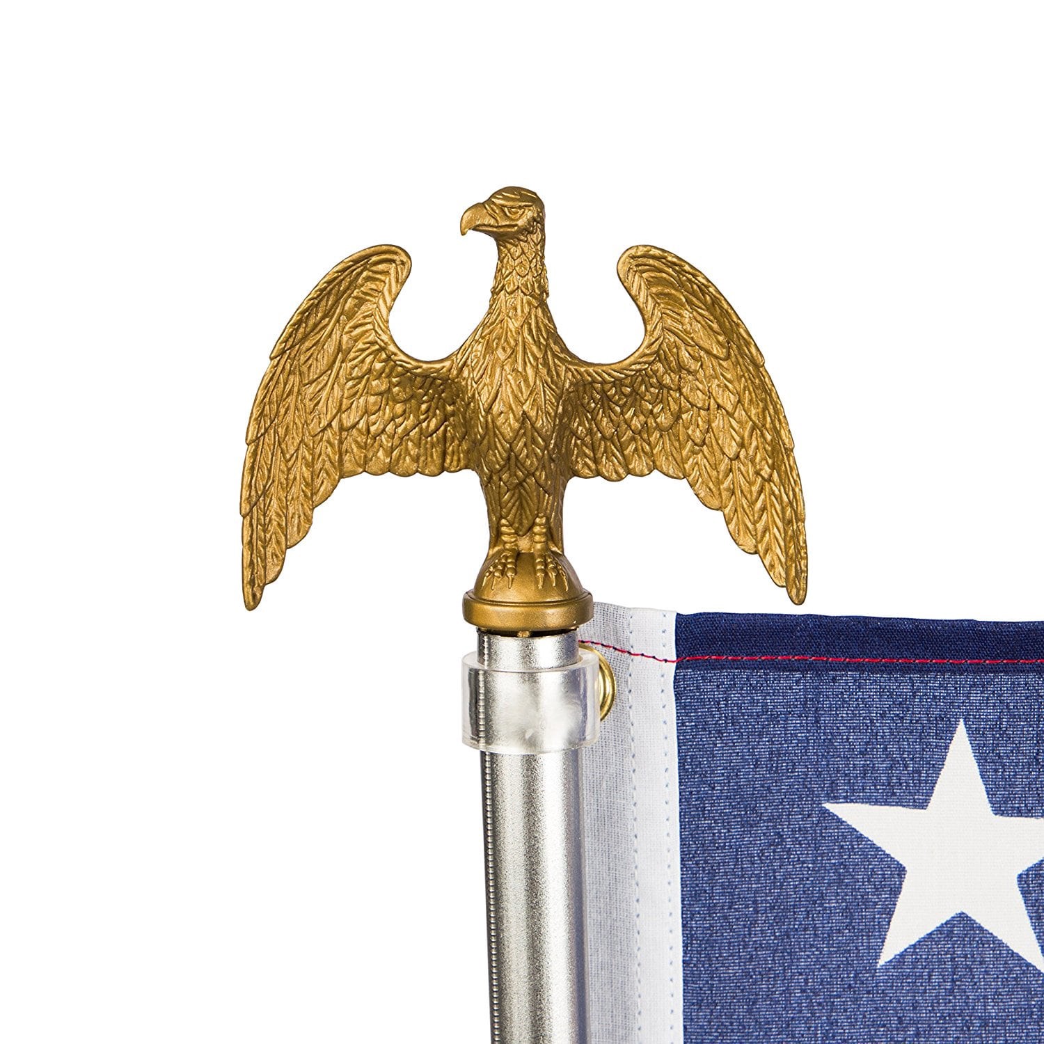 slide 4 of 6, Valley Forge Flag 4.92-ft W x 3-ft H American House flag Kit, 1 ct