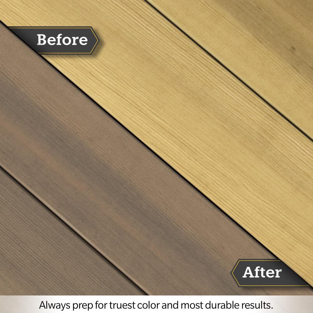 slide 2 of 6, Cabot Dark Gray Semi-transparent Exterior Wood Stain and Sealer in One ( 1-quart ), 1 ct