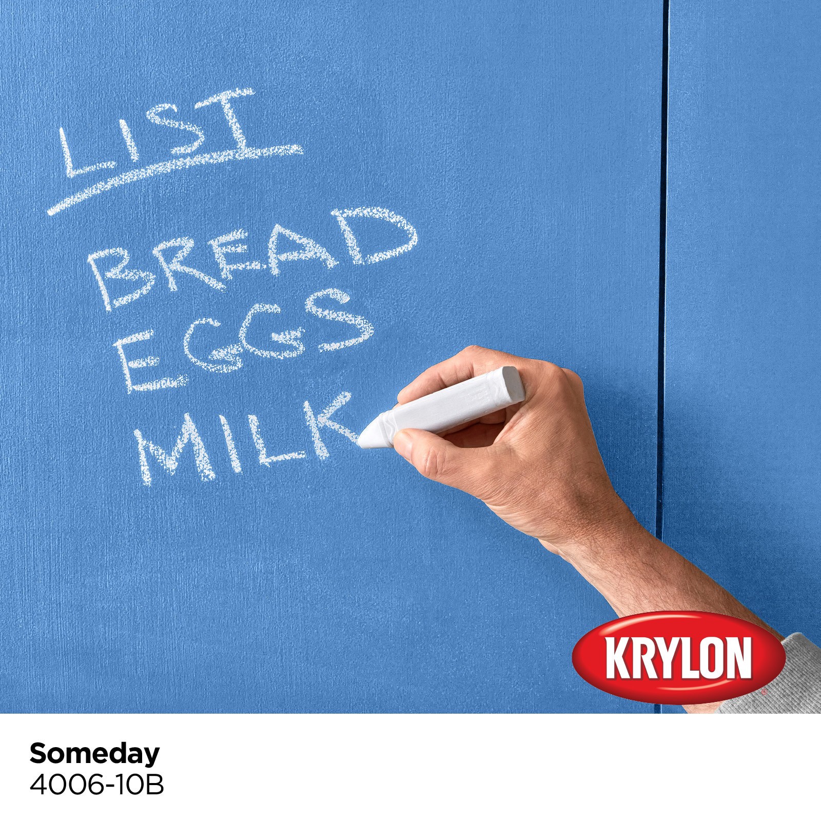 slide 3 of 6, Krylon Latex Someday 4006-10B Chalkboard Paint (1-quart), 1 ct